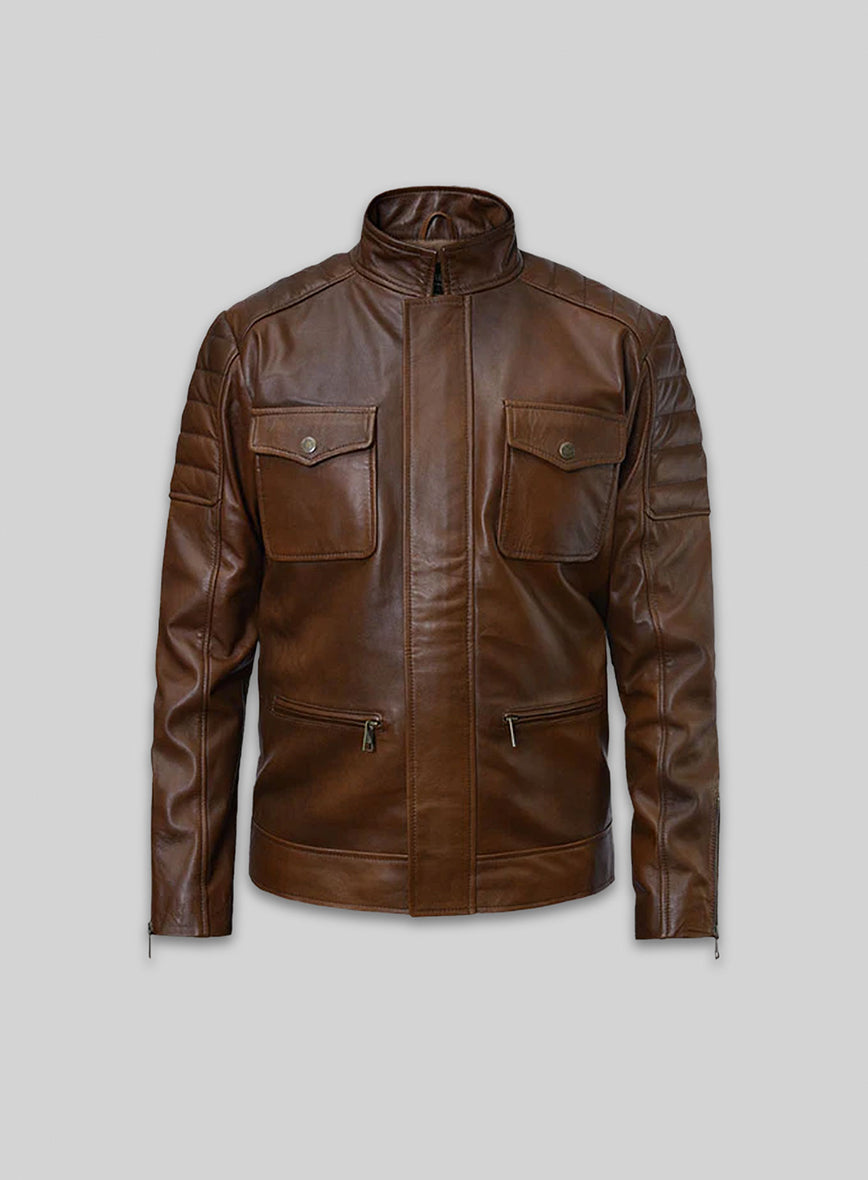 Frank Grillo Boss Level Leather Jacket