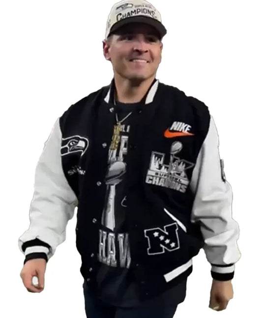 Mike Macdonald Seattle Seahawks Super Bowl LX Jacket  - Recreated