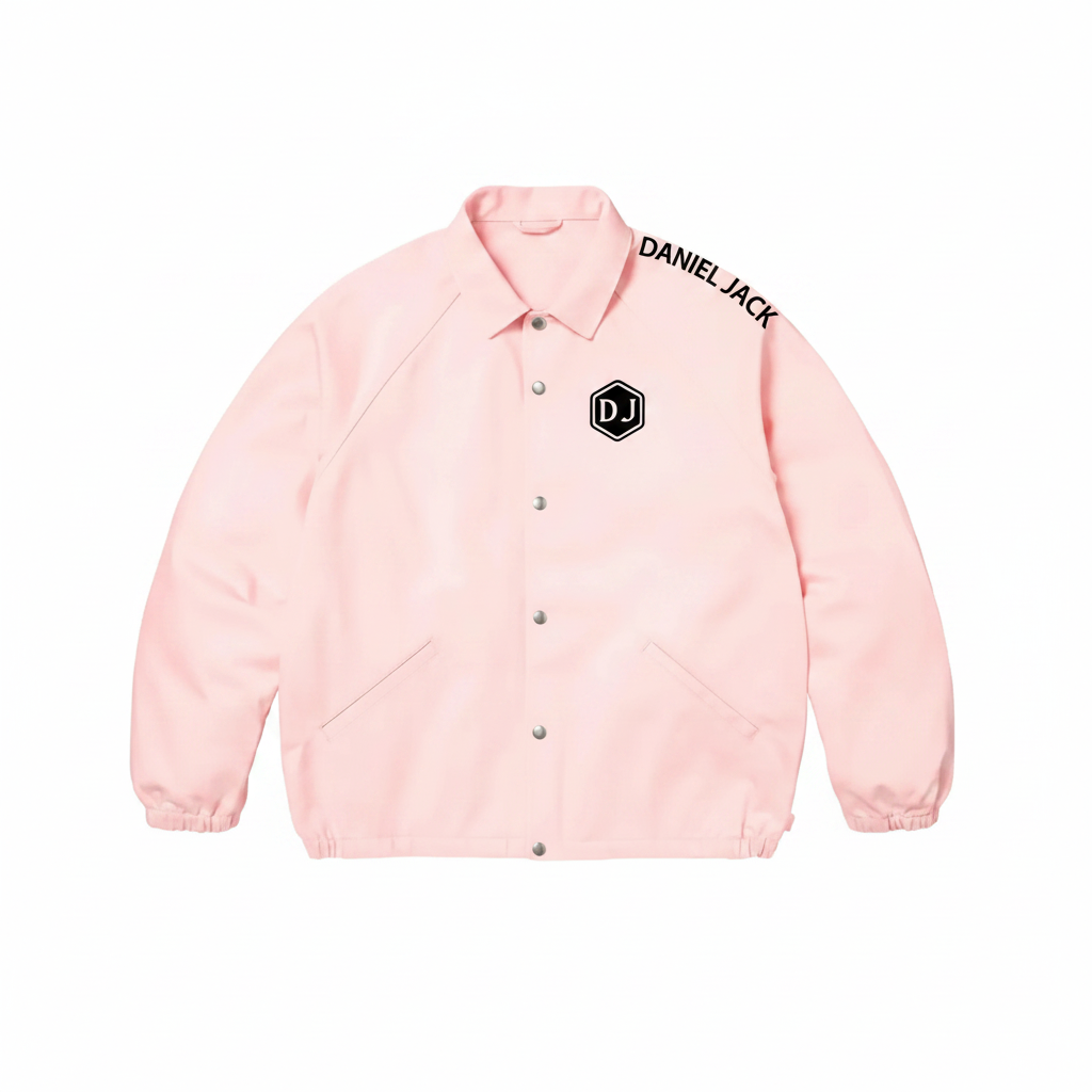 Supreme Baseball Pink Jacket - Recreated