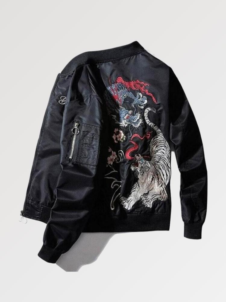 Japanese Dragon and Tiger Bomber 'Tora' - Sublimation Jacket ( Recreated Edition )