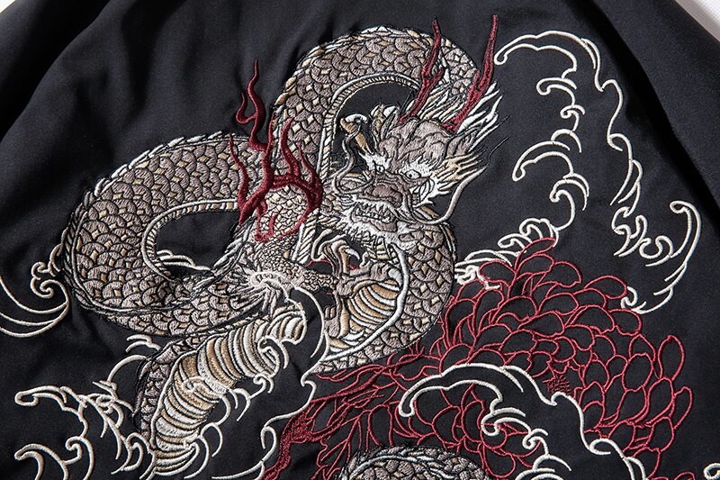 Japanese Dragon Bomber 'Kamakura' - Sublimation Jacket ( Recreated Edition )