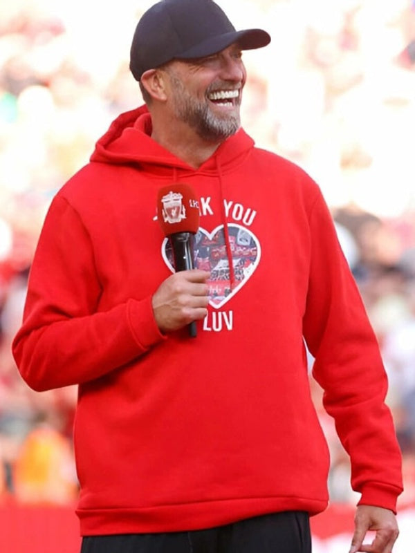 Jurgen Klopp I’ll Never Walk Alone Again Hoodie
