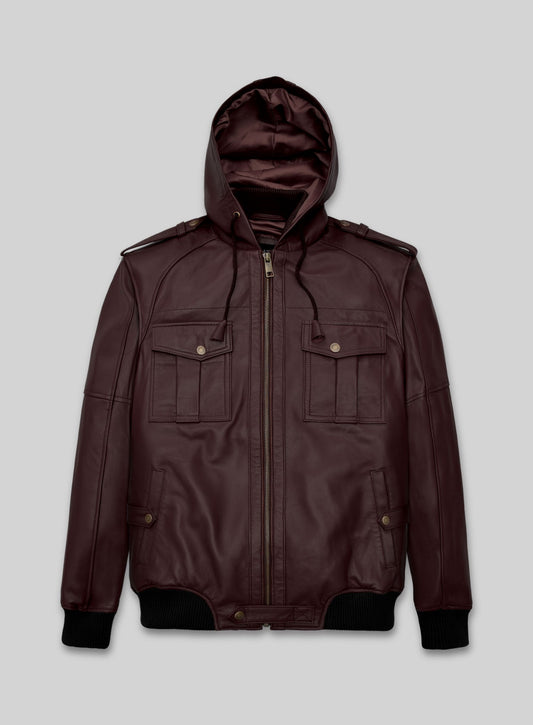 Kellan Lutz Leather Jacket #3
