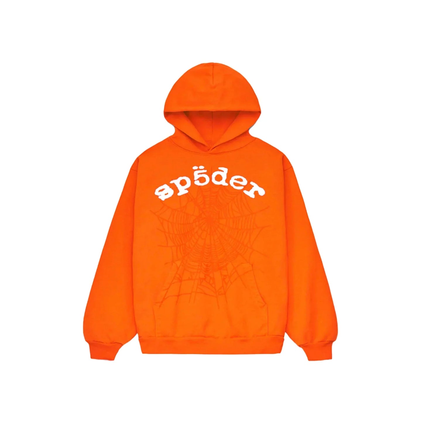 Orange Spider Hoodie
