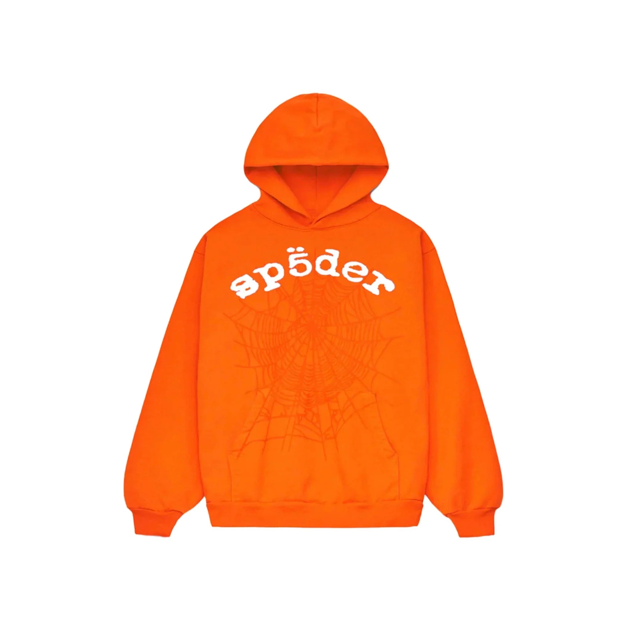 Orange Spider Hoodie