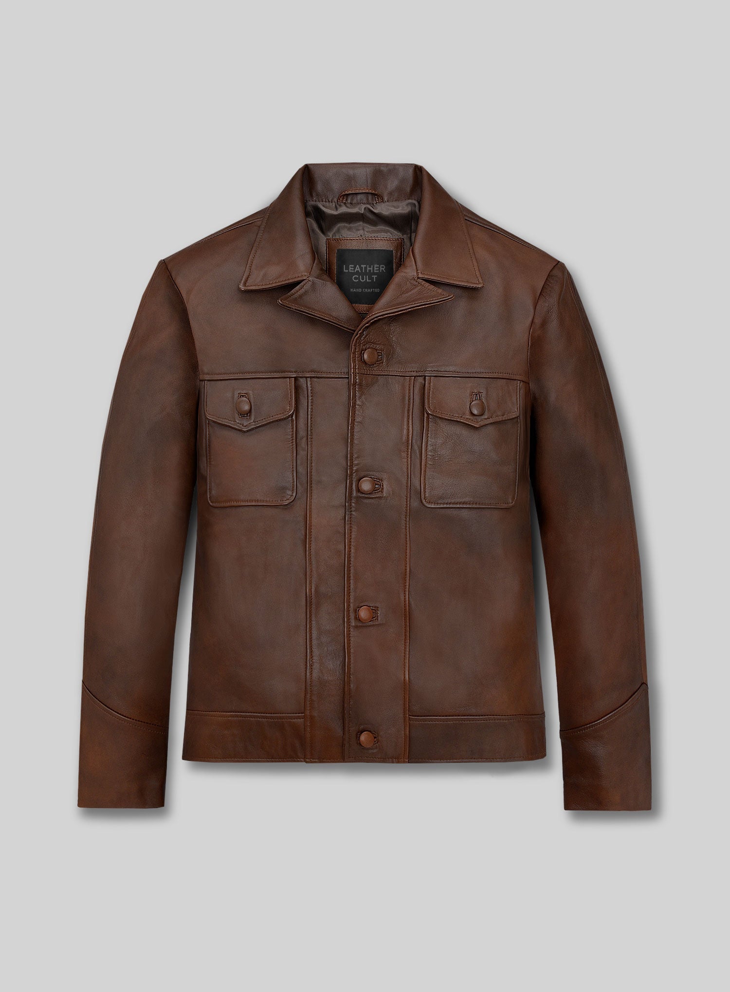 Leonardo DiCaprio Once Upon a Time in Hollywood Leather Jacket
