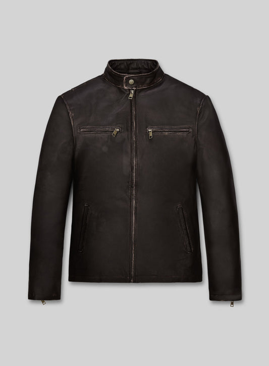 Mark Wahlberg Contraband Leather Jacket