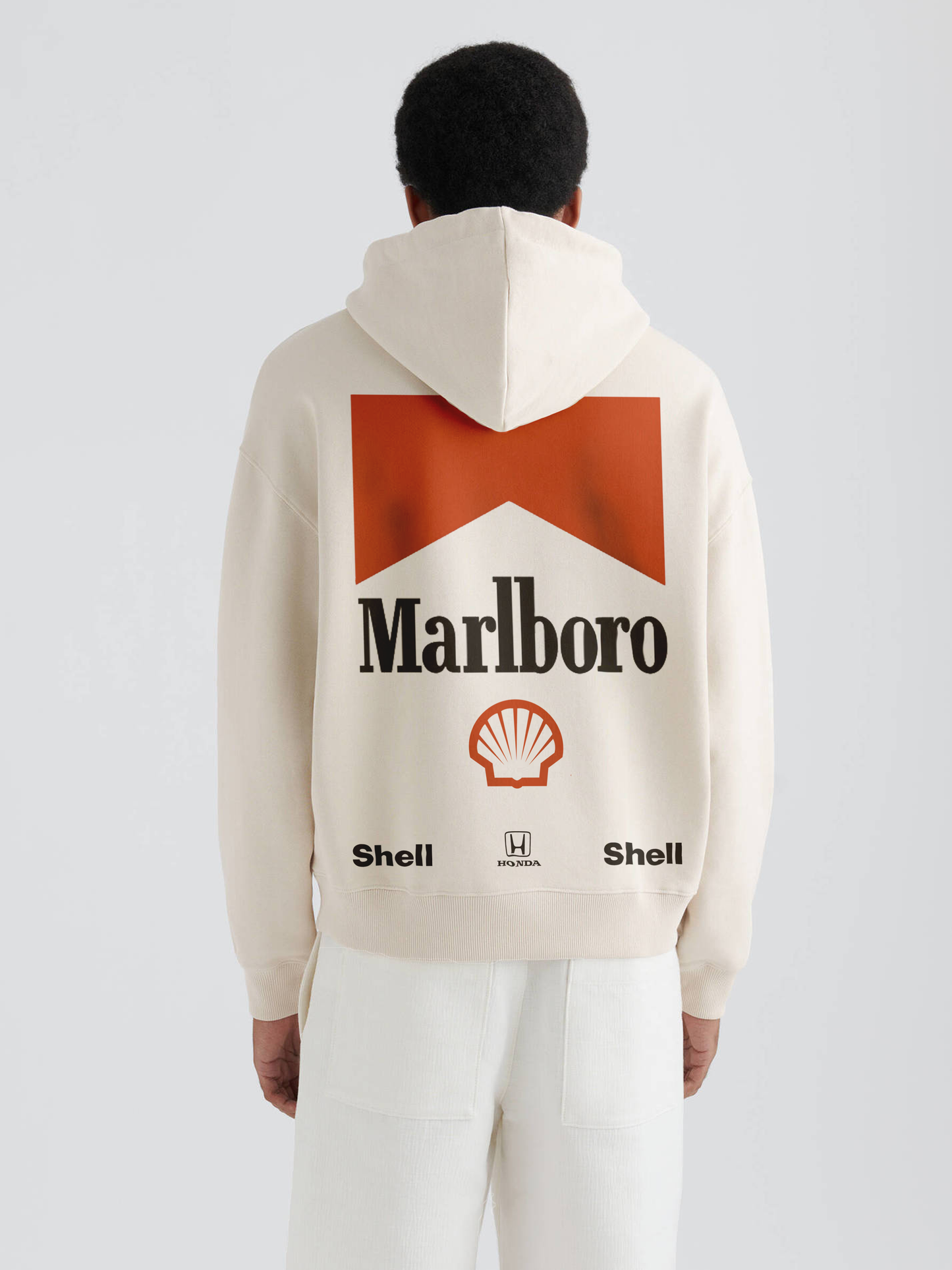 Vintage Marlboro Red Hoodie  - Recreated
