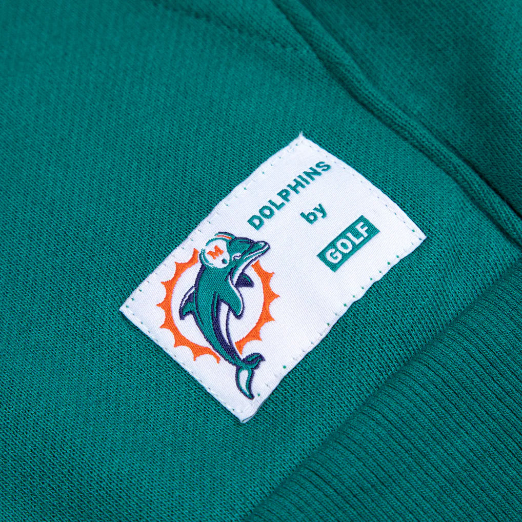 Miami Dolphins GOLF WANG Cutout Pullover Hoodie