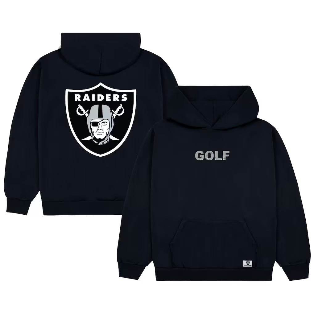 Las Vegas Raiders GOLF WANG Logo Pullover Hoodie