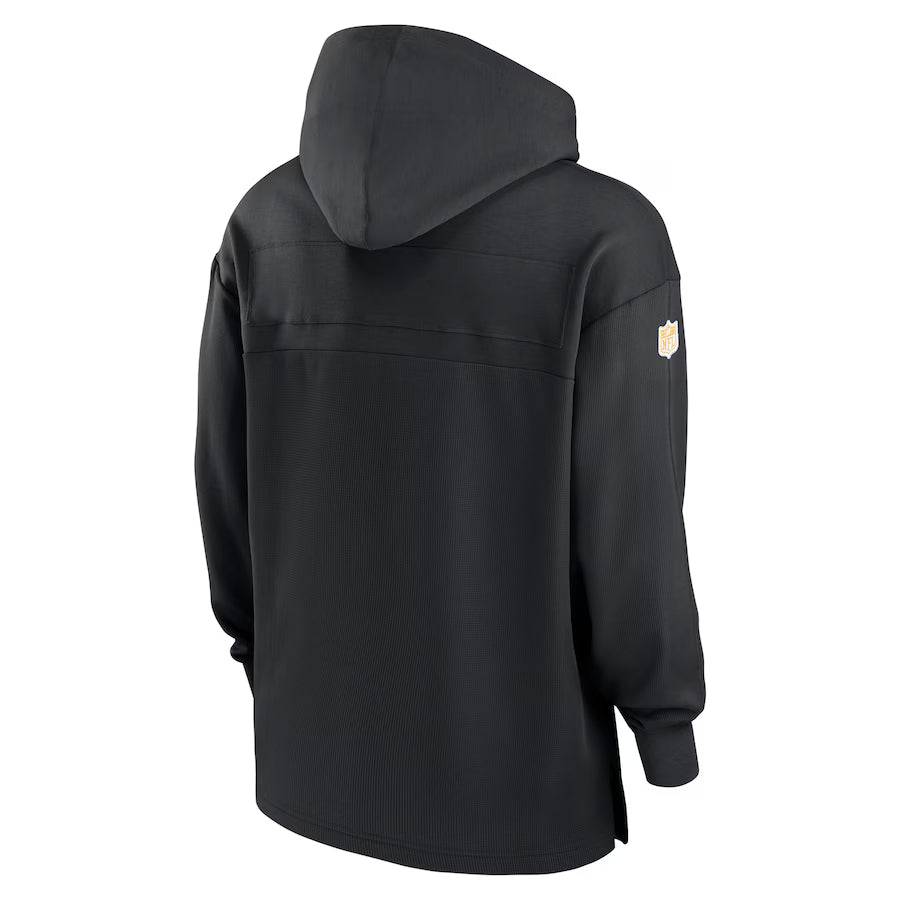 Pittsburgh Steelers Sideline Black Hoodie