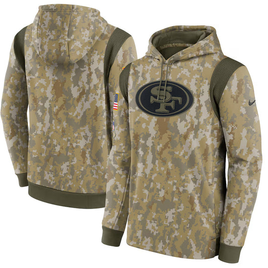 Christian McCaffrey 49ers Salute to Service Camo Hoodie