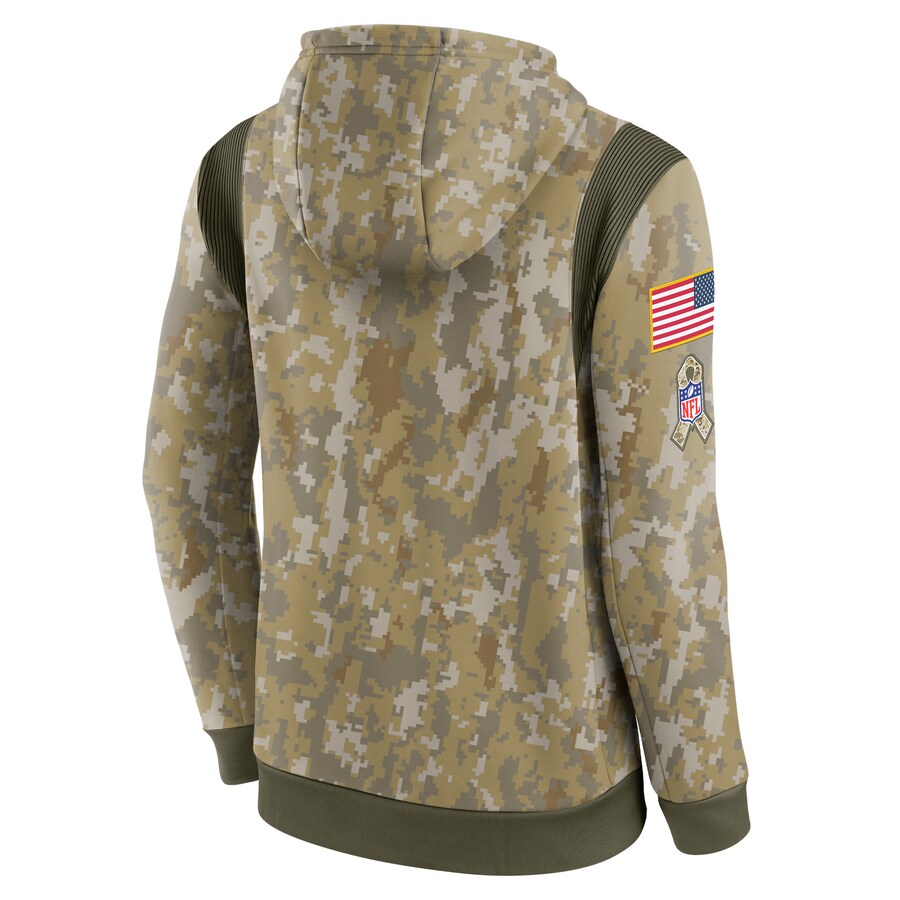 Christian McCaffrey 49ers Salute to Service Camo Hoodie