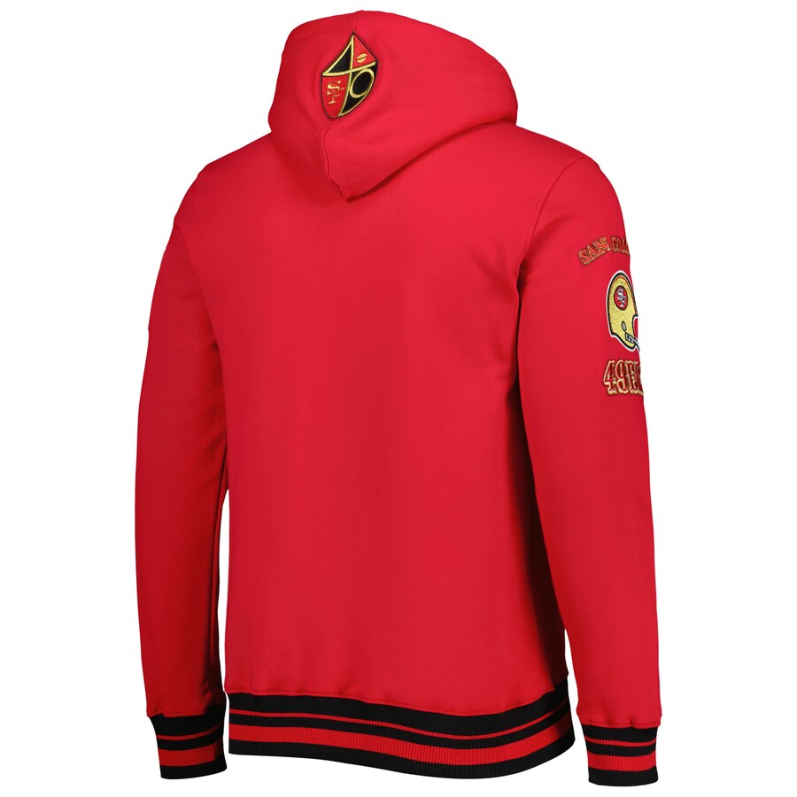 San Francisco 49ers Retro Fleece Pullover Hoodie