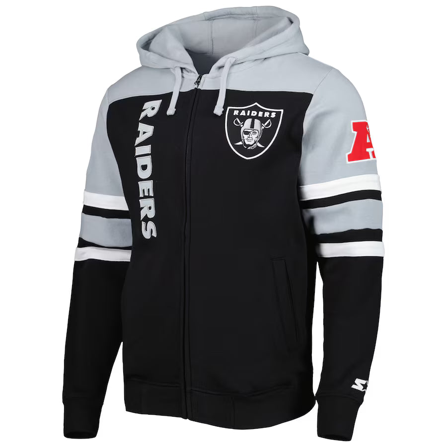 Las Vegas Raiders Starter Black Extreme Hoodie