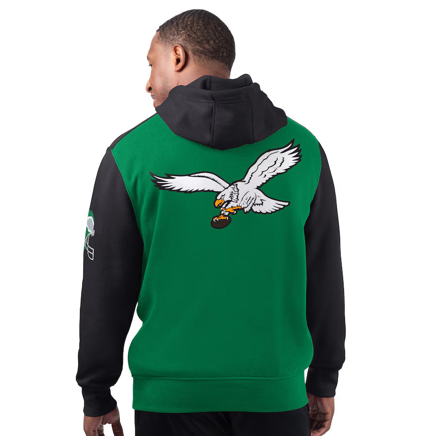 Philadelphia Eagles Starter Green Extreme Hoodie