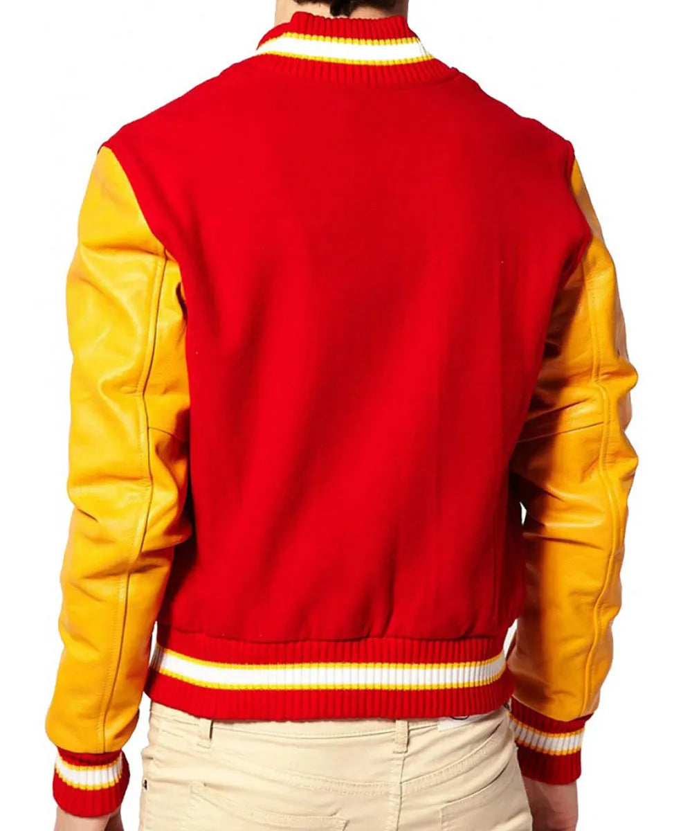 Thriller Michael Jackson “M” Letterman Jacket – Recreated Edition | Iconic Varsity Outerwear  - Recreated