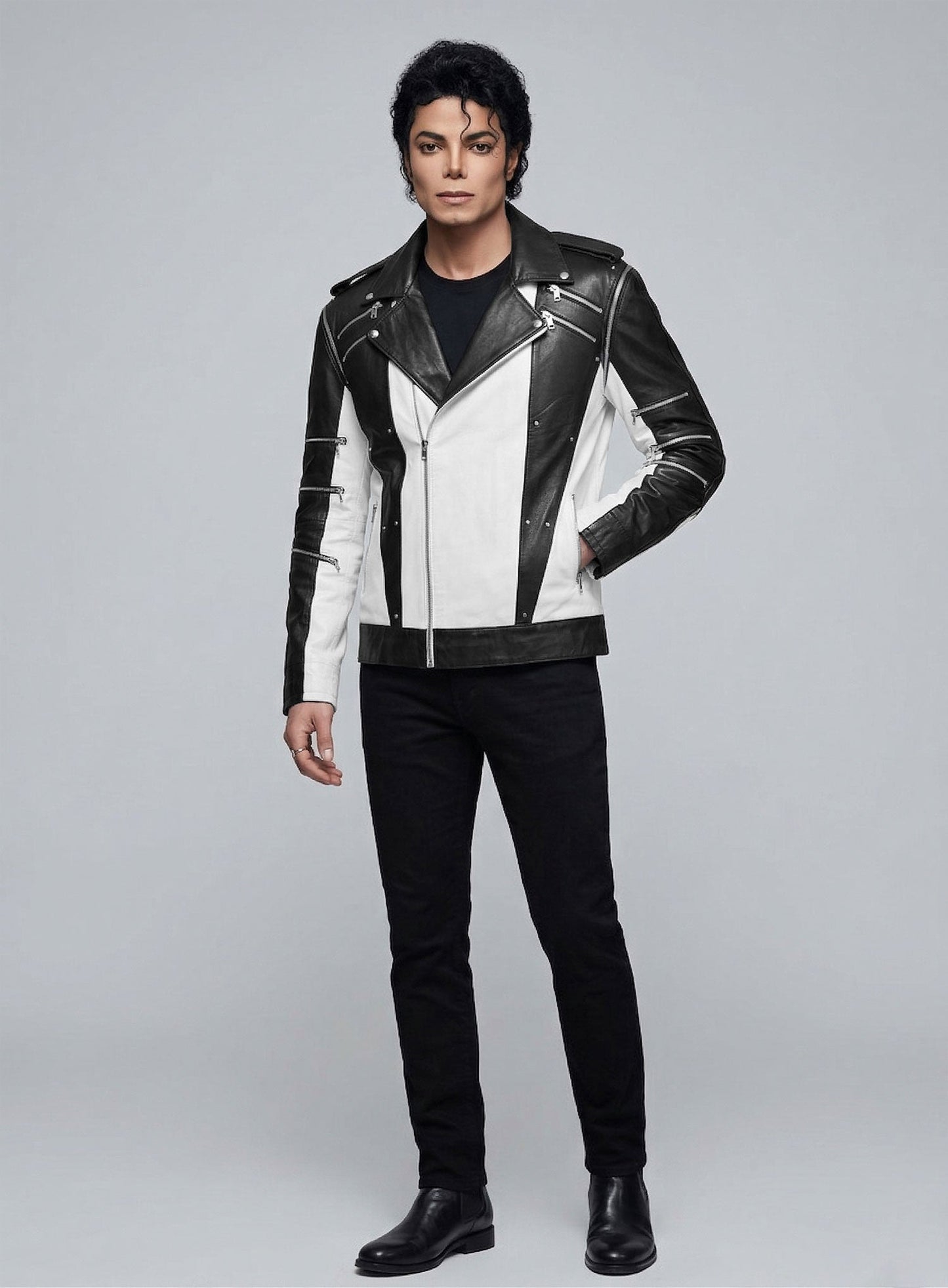 Michael Jackson Leather Jacket #2