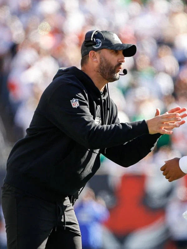 Nick Sirianni Philadelphia Eagles Black Hoodie