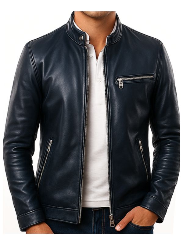 Noah Black Leather Jacket - Men Leather Jacket Black
