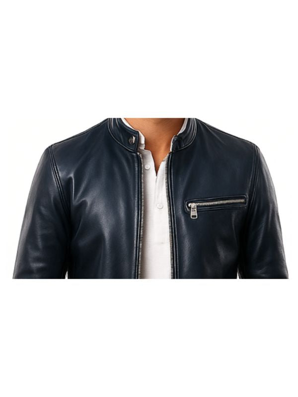 Noah Black Leather Jacket - Men Leather Jacket Black