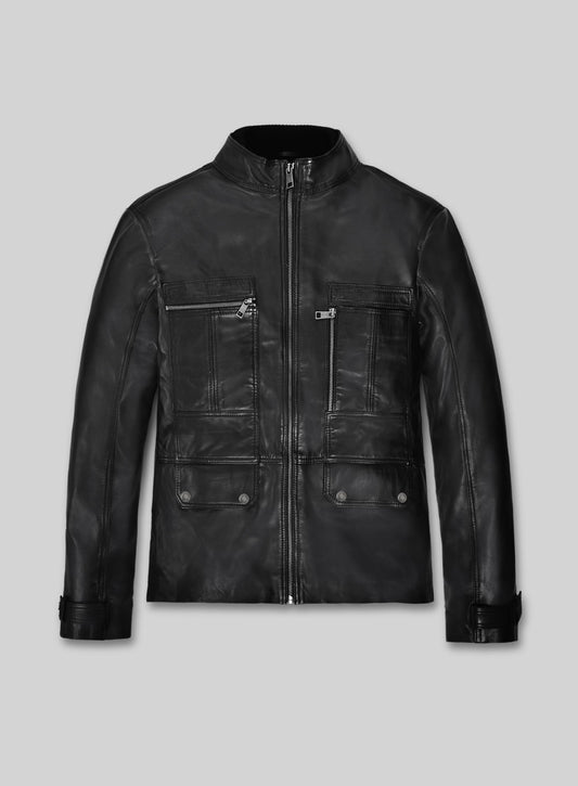 Paul Wesley Vampire Diaries Leather Jacket