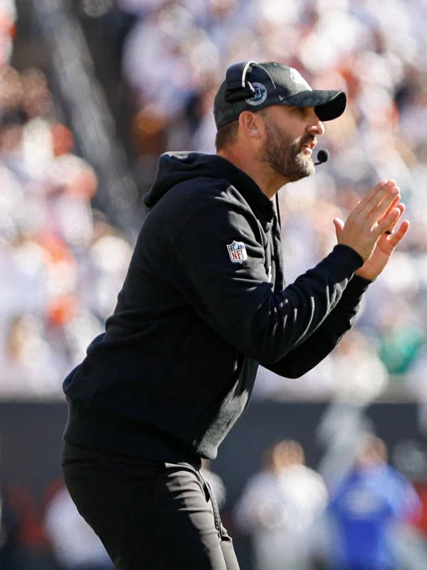 Nick Sirianni Philadelphia Eagles Black Hoodie