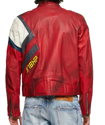 Most Demanding - Handmade - Genuine Cowhide Leather Jacket - Streetwear Uk