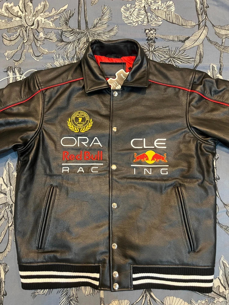 Genuine Cowhide Leather Motorcycle Jacket for Men | Premium Quality | YKK Zips