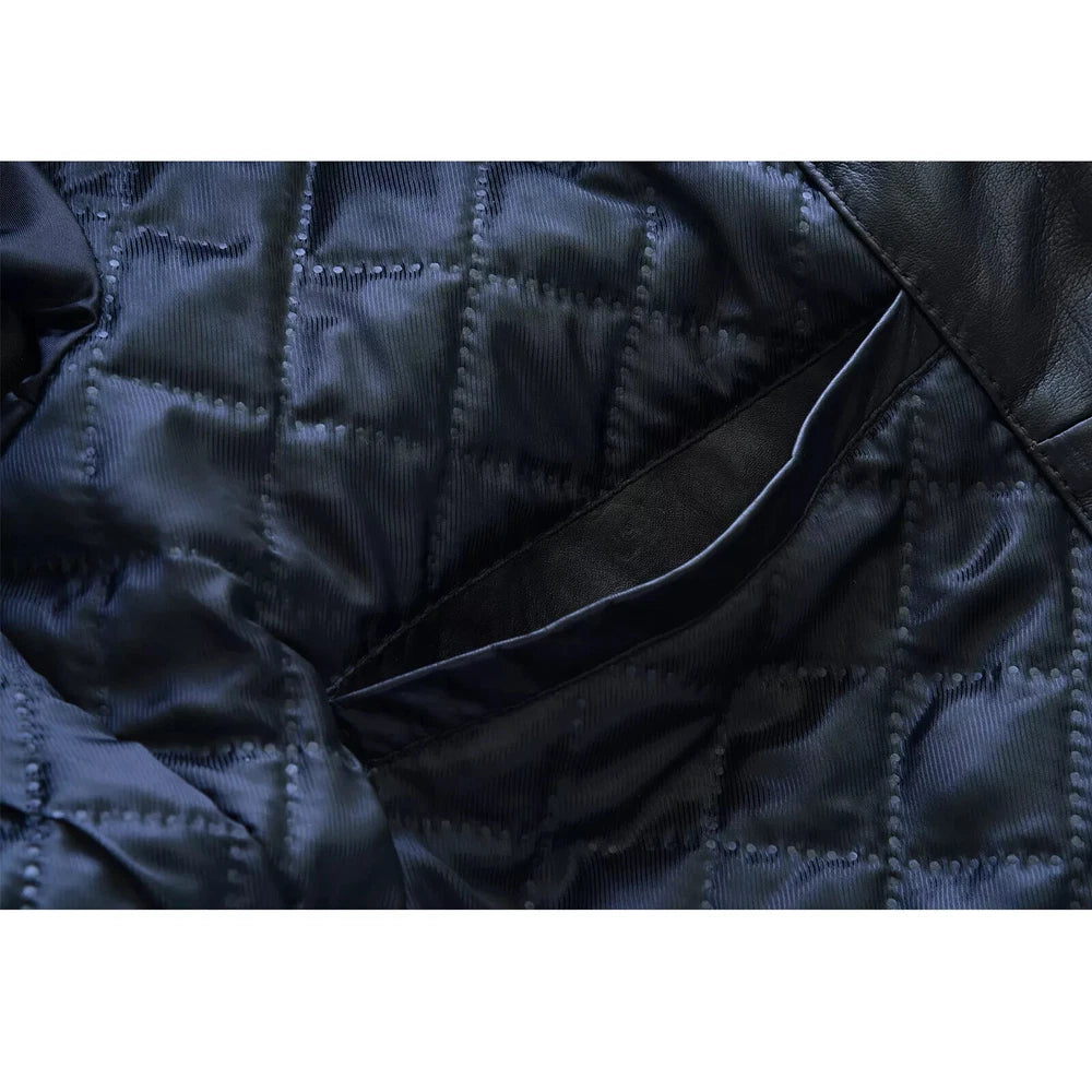 Premium Men's Cowhide Leather Jacket - Best Selling Fashion Outerwear - Casual
