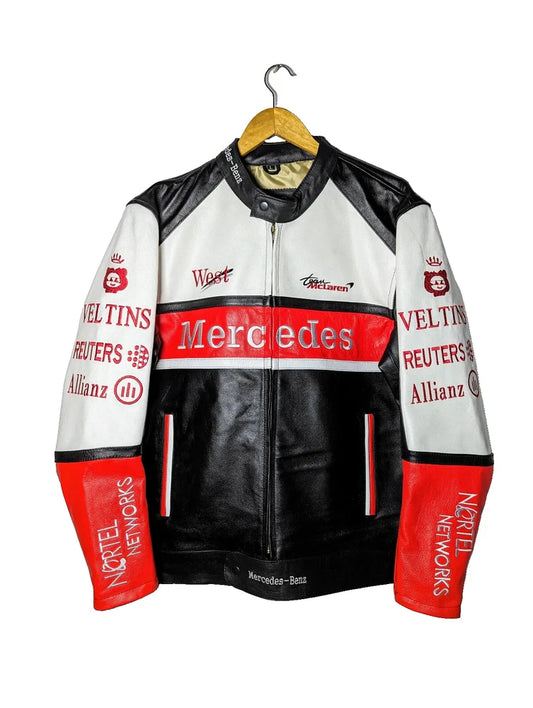 Handmade Men's Leather Motorcycle Jacket -Ride in Style –Elevate Your Outerwear