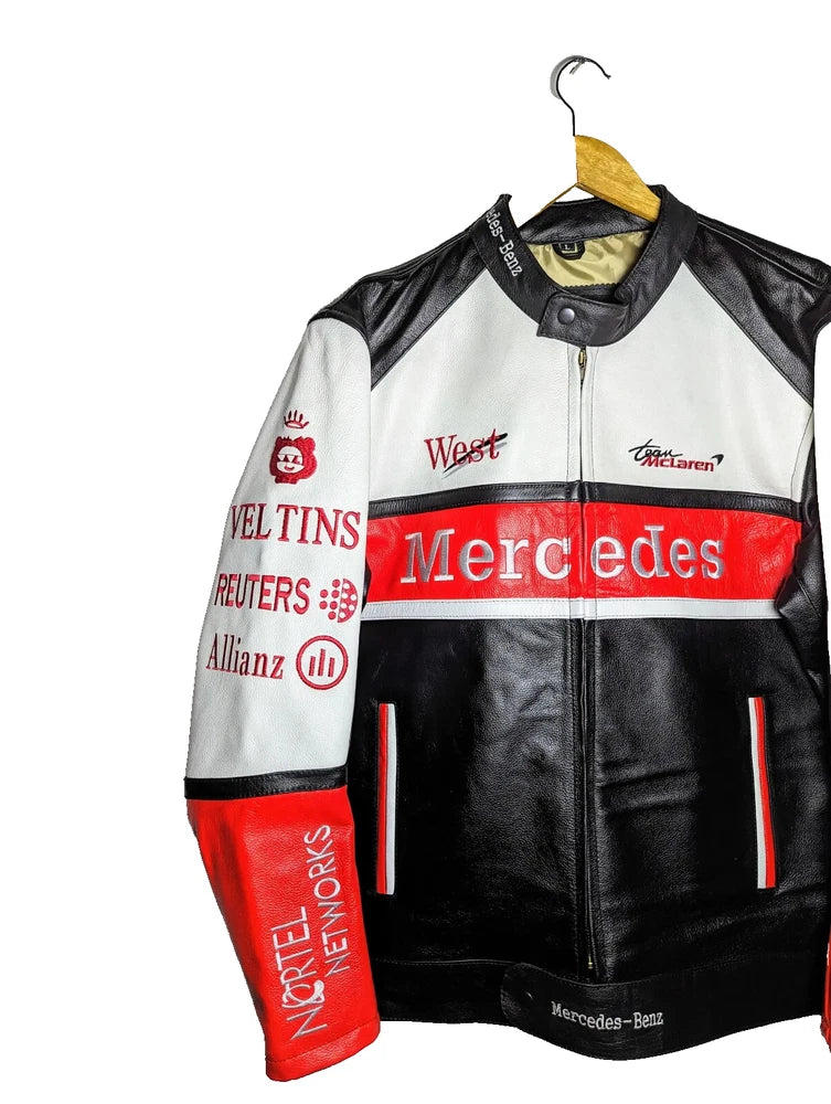 Handmade Men's Leather Motorcycle Jacket -Ride in Style –Elevate Your Outerwear