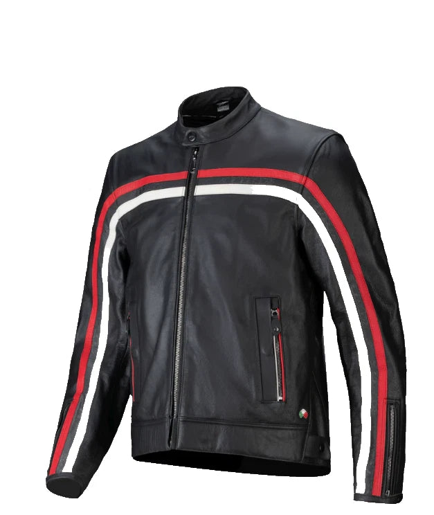 Genuine Cowhide Leather Jacket - Handmade | Biker | Cafe Racer | Custom Fit Unis