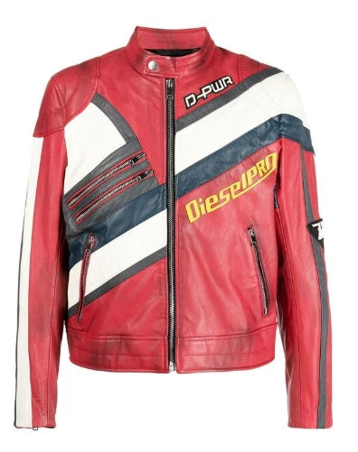 Most Demanding - Handmade - Genuine Cowhide Leather Jacket - Streetwear Uk