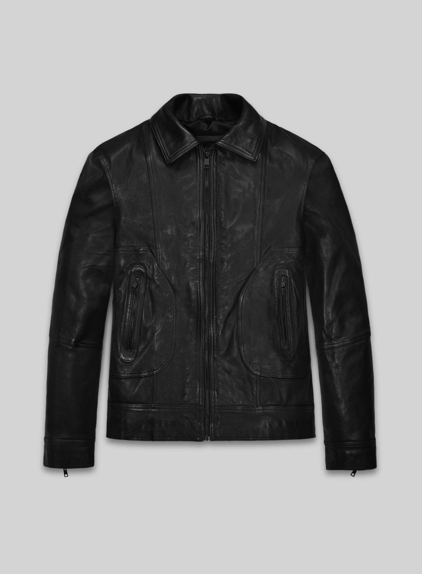 Sam Worthington Leather Jacket #1