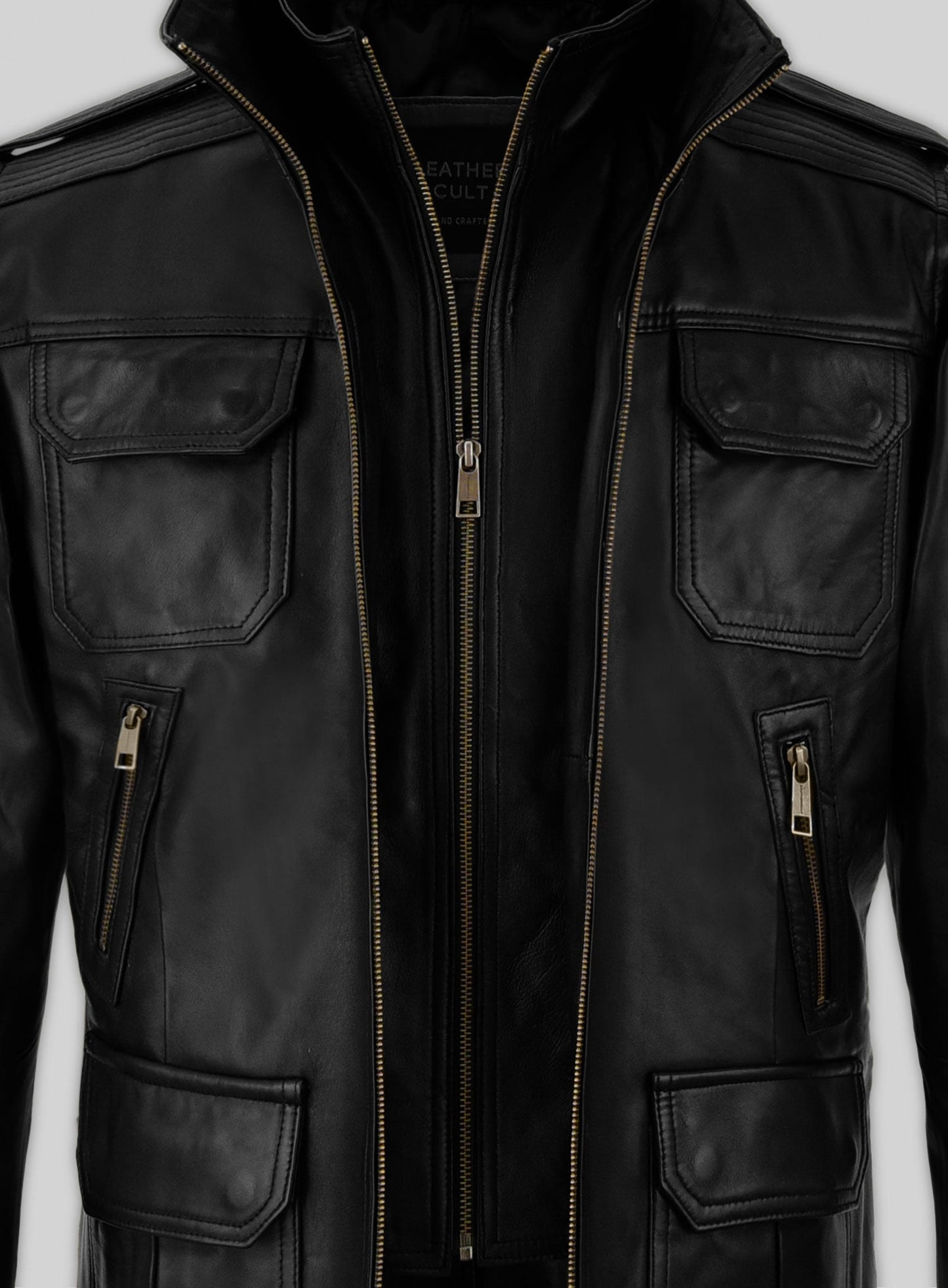 Sean Bean Cleanskin Leather Jacket