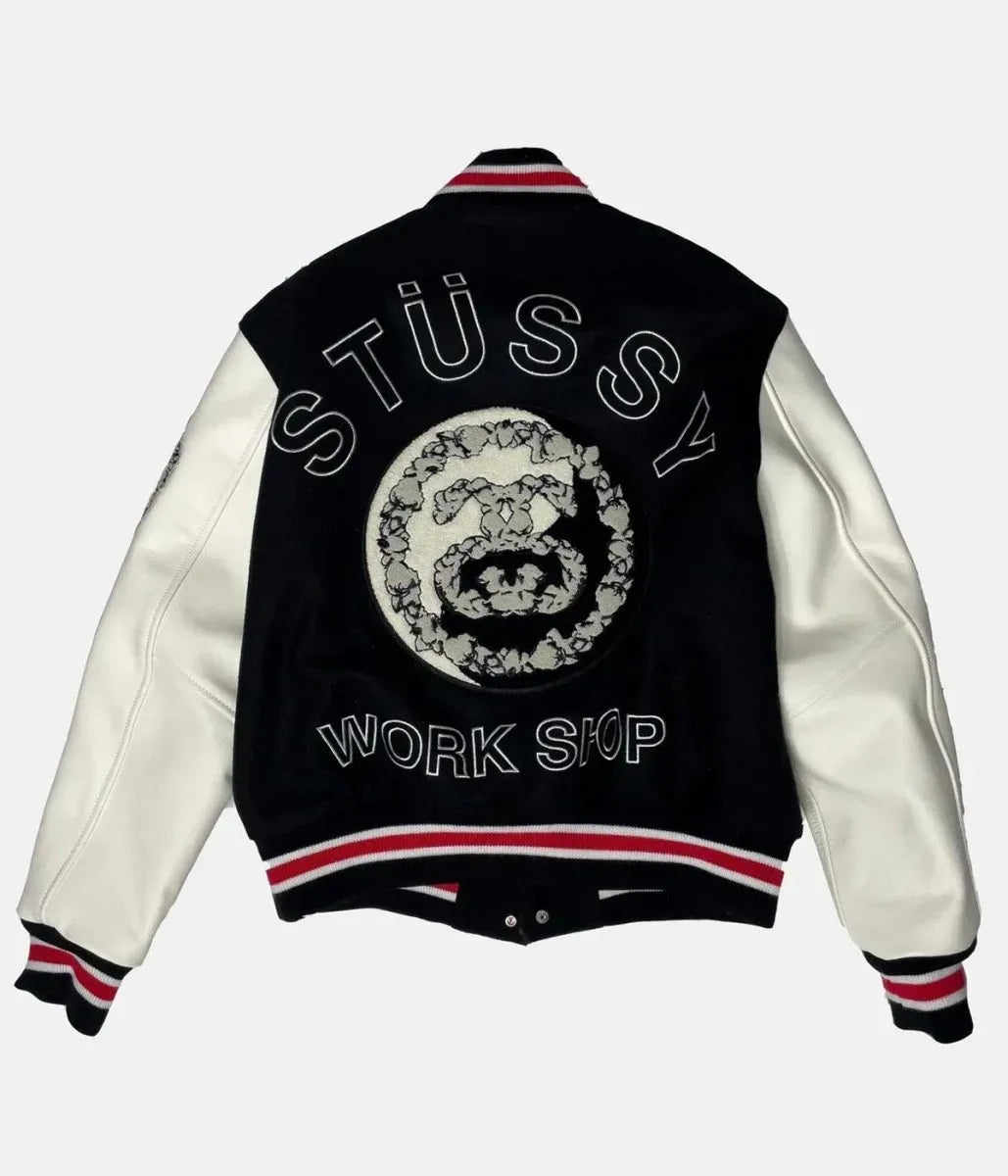 Varsity Denim Tears X Our Legacy TTL Black and White Jacket