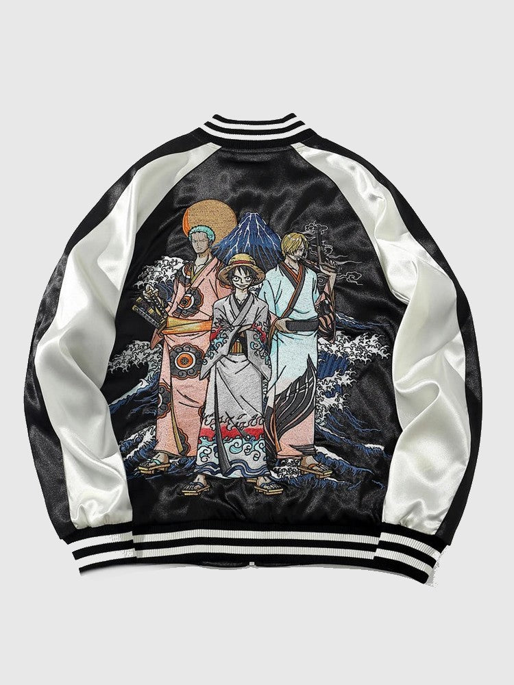 One Piece Japanese Sukajan - Sublimation Jacket ( Recreated Edition )