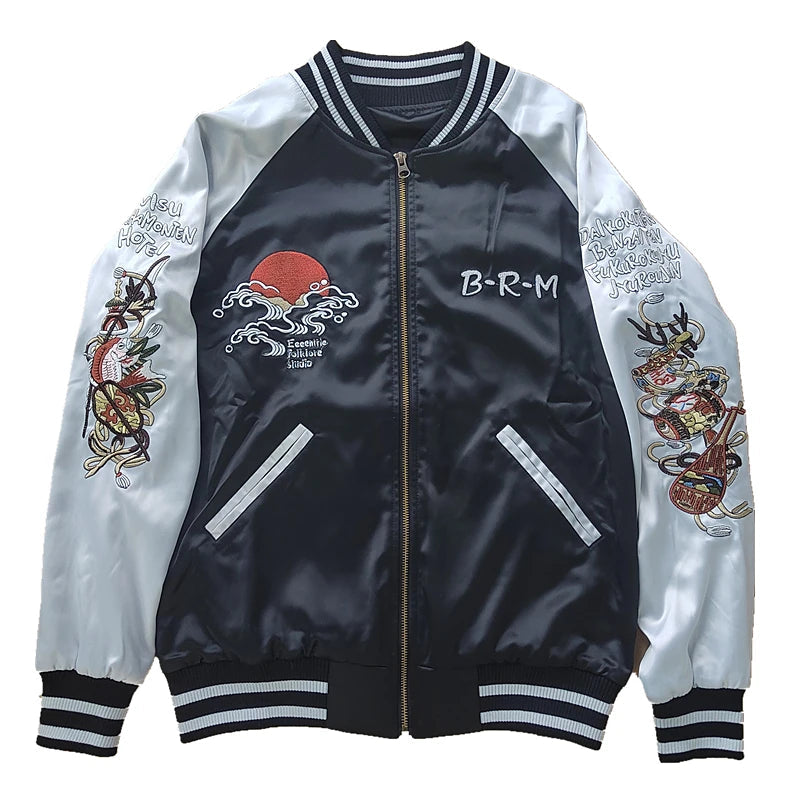 Vintage Japanese Sukajan - Sublimation Jacket ( Recreated Edition )
