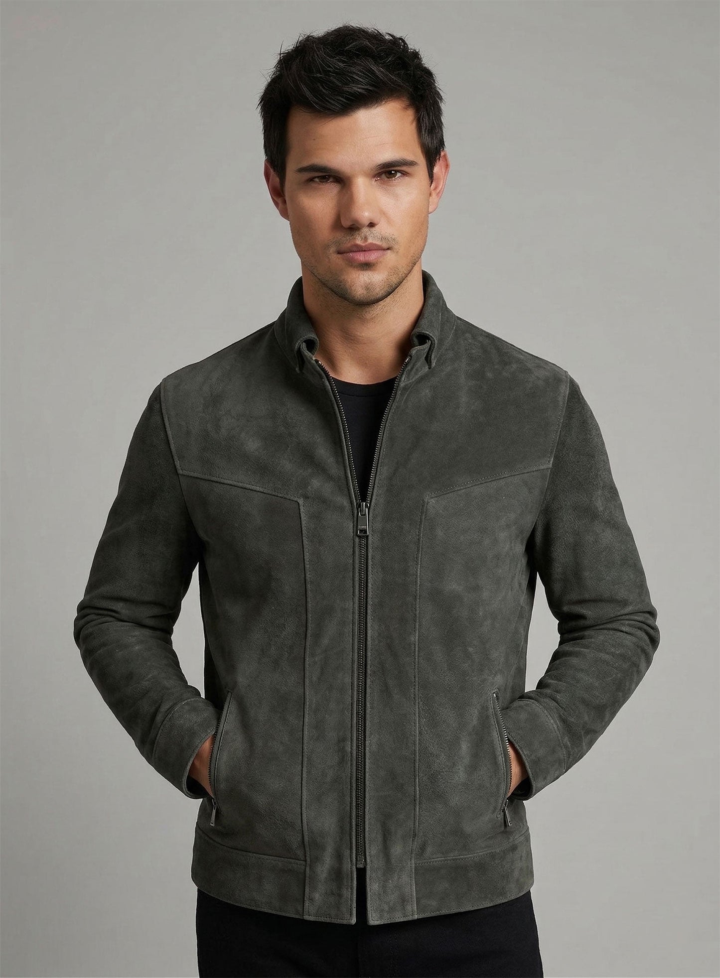 Taylor Lautner Leather Jacket