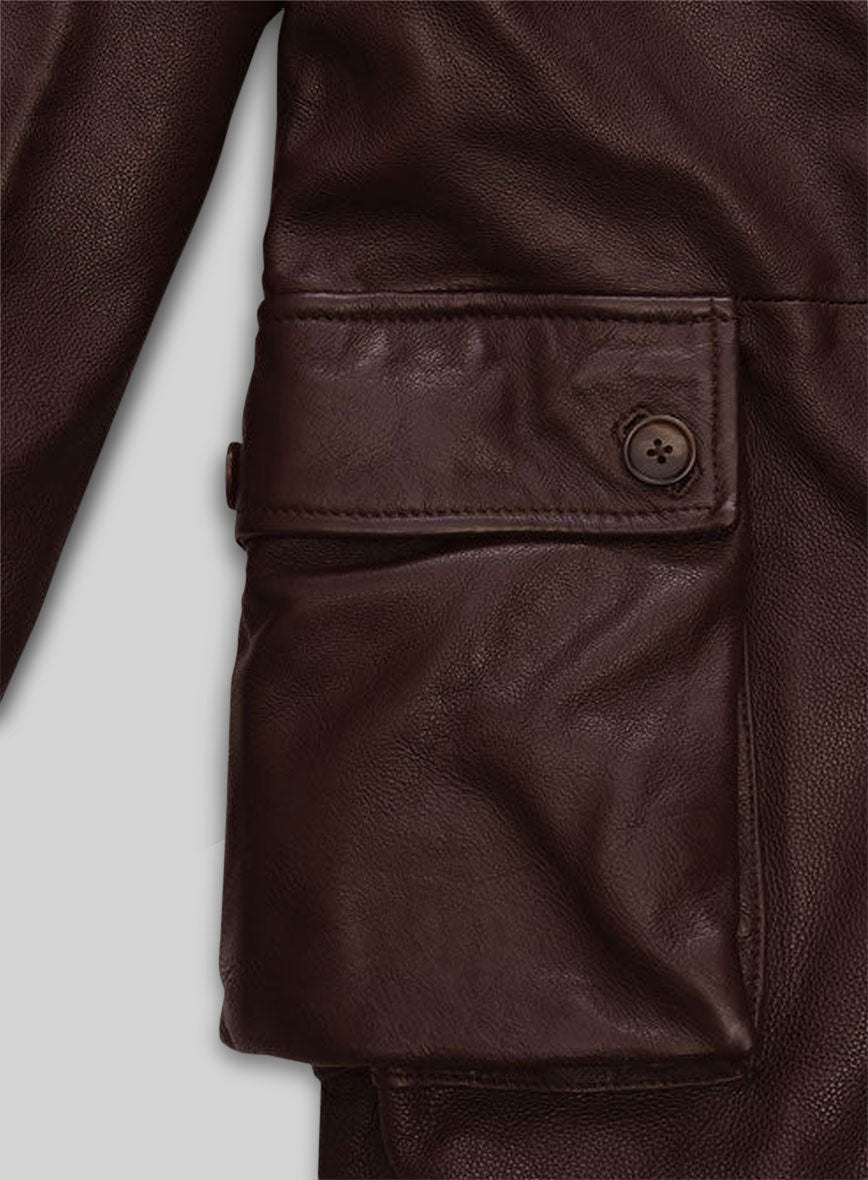 Tom Hardy The Dark Knight Rises Leather Trench Coat