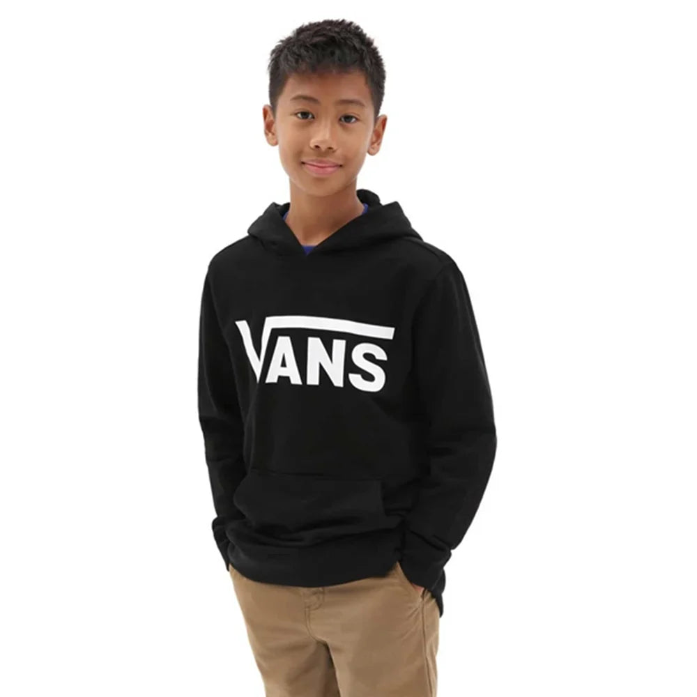 Vans Black Pullover Hoodie – Unisex Streetwear Essential