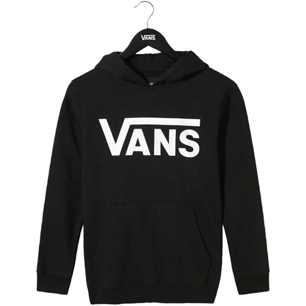 Vans Black Pullover Hoodie – Unisex Streetwear Essential