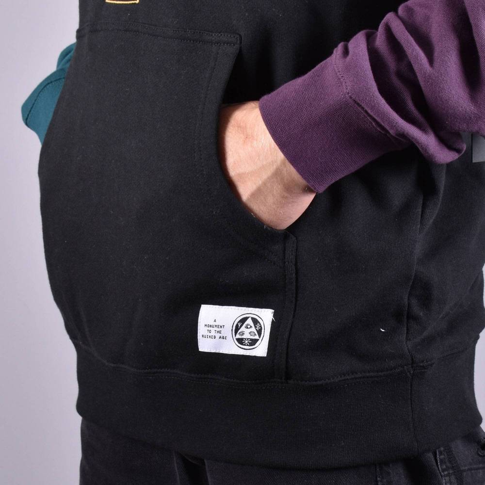 Welcome Quadrant Black Pullover Hoodie