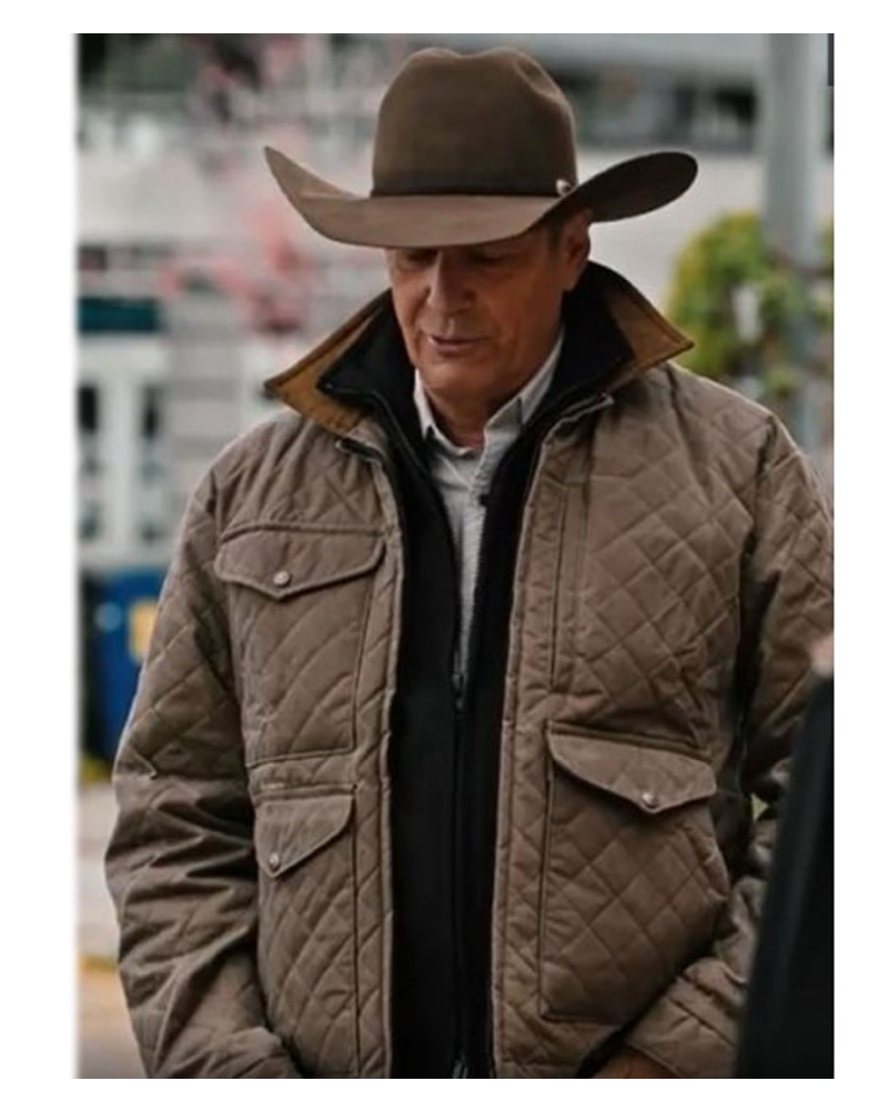 Kevin Costner Yellowstone Season 4 Jacket